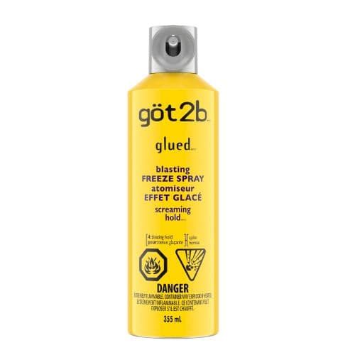 Atomiseur coiffant got2 Blasting Freeze spray GLUED 340g